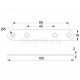 CONNECTION BAR 100 / GALVANIZED CONNECTION BARS